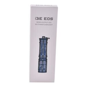 Olight i3E EOS Keychain Flashlight - New - Blue Porcelain